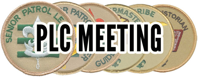 PLC Meeting - BSA Troop 883